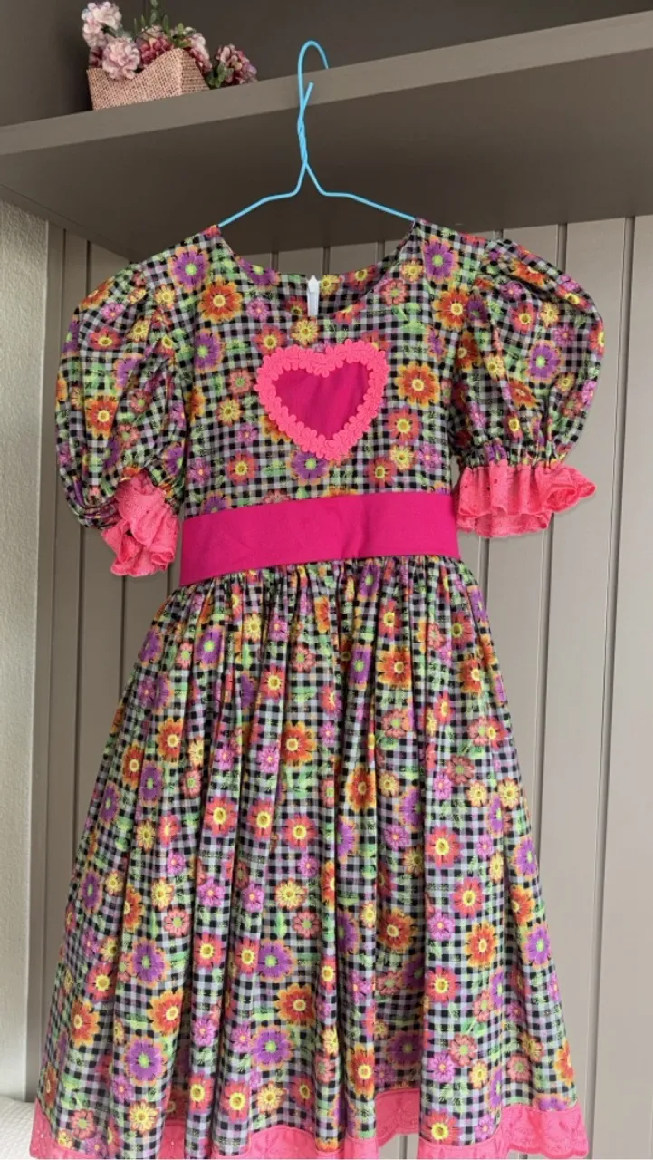 Vestido de festa Junina 