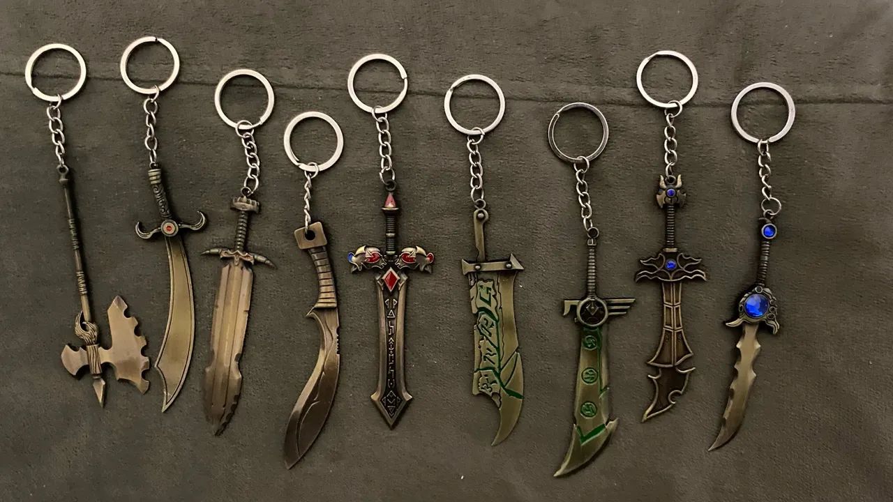 Kit chaveiros League of Legends