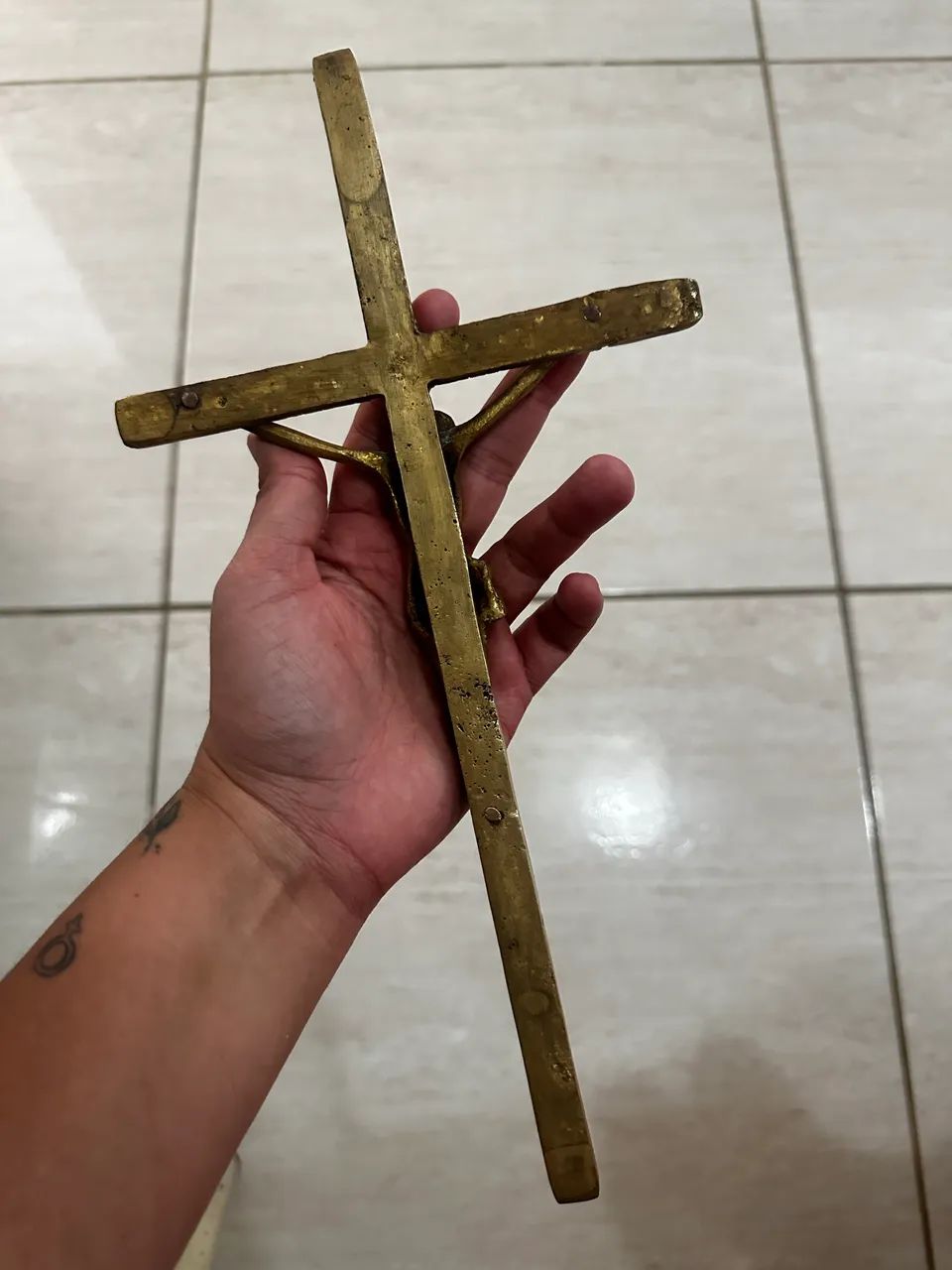 Crucifixo de Bronze  - Foto 2