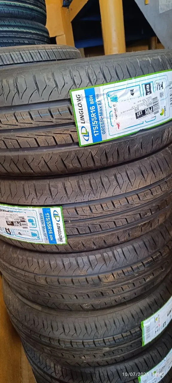 Pneus Linglong 175/55 R16 80H - Novos originais veículo BYD *