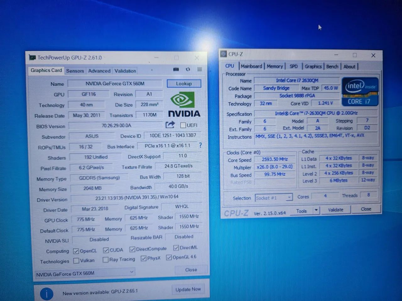 Asus Rog G53S i7 16gb de ram - Foto 5