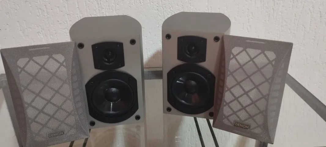 Caixas Bookshelf Denon 2.0 T- SC A65- 100w 6 Ohms.