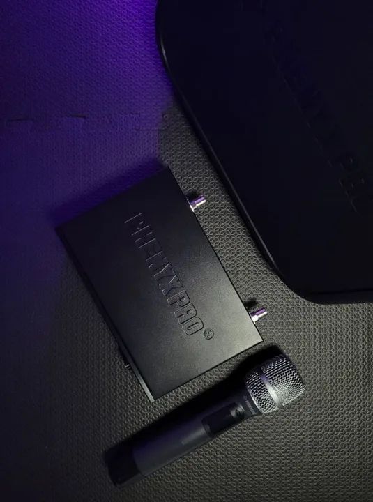 Microfone Profissional Phenyx Pro Sem Fio - Ptu-1u - Novo, na Caixa, Lacrado! - Foto 4