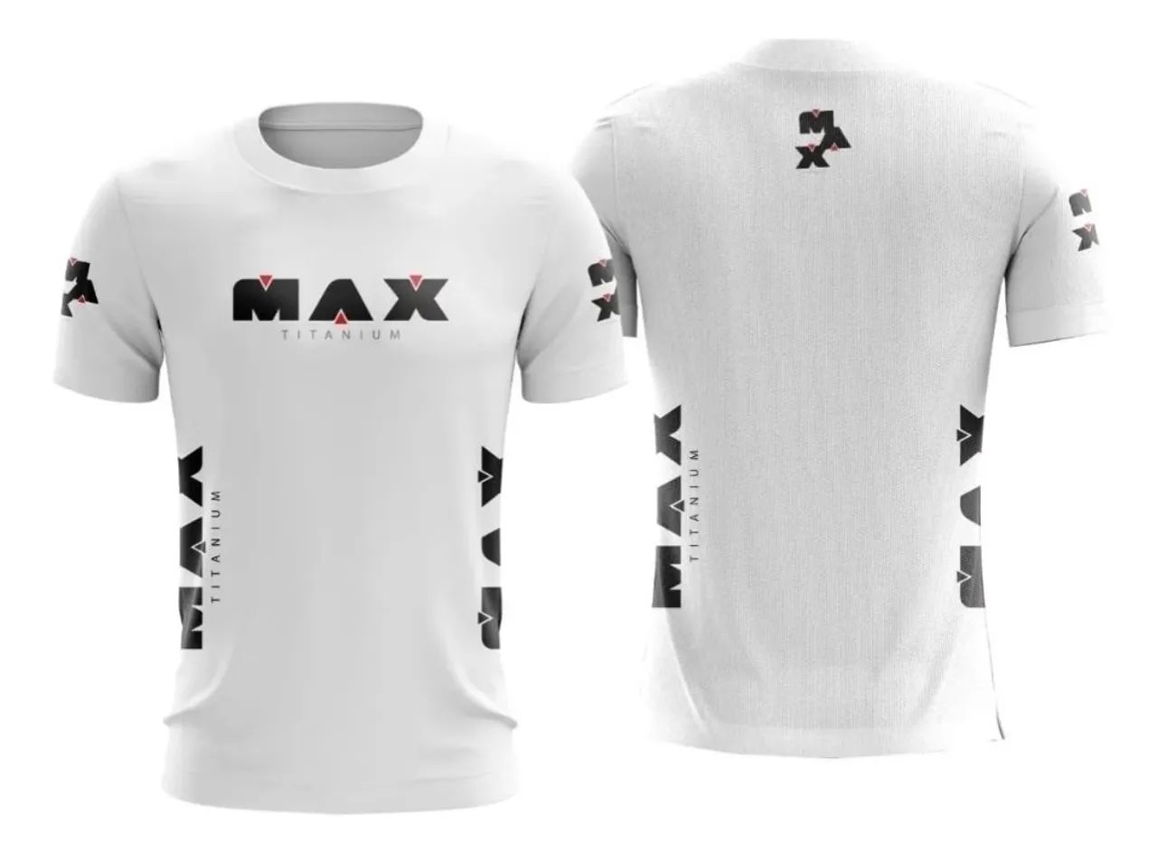 Camisetas MAX Titanium e Predathornn - Foto 3