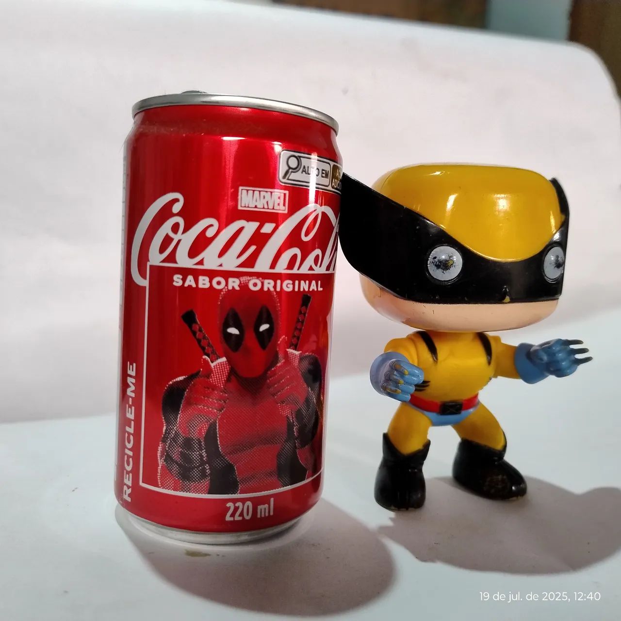 Funko Pop Wolverine + latinha promo da coca  - Foto 5