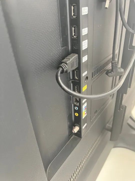 TV 55 polegadas com tela trincada - Aceito ofertas! - Foto 4