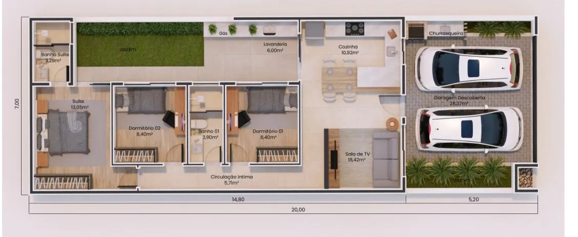 Vendo Terreno ou sua Casa Pronta FINANCIADA na Barra Nova! - Foto 2