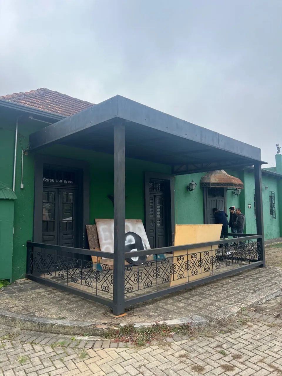 Estrutura de Ferro para Cobertura de Loja 5x3
