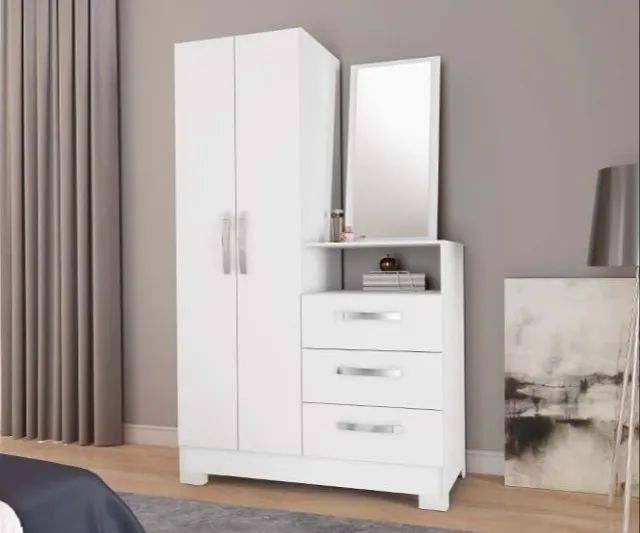 Cômoda NT 5165 2P 3G C/ Espelho (FAZEMOS ENTREGA DF E ENTORNO ) - Foto 2