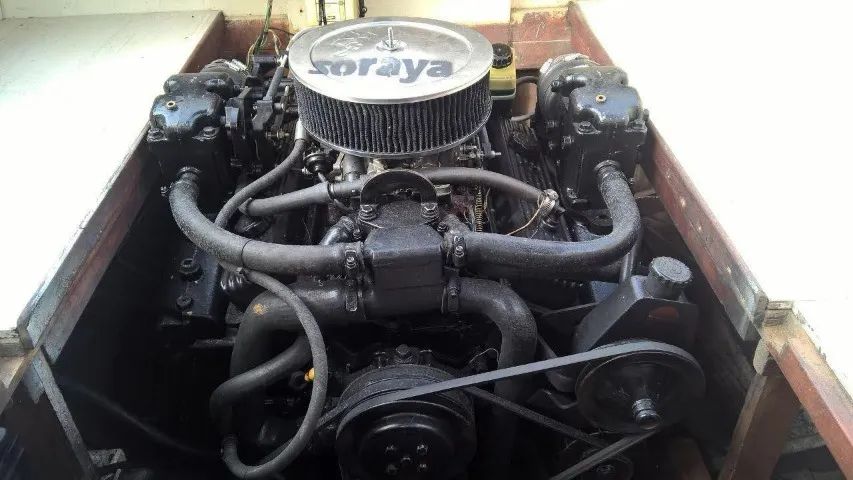 Barco 22 pés motor canadense - Foto 12