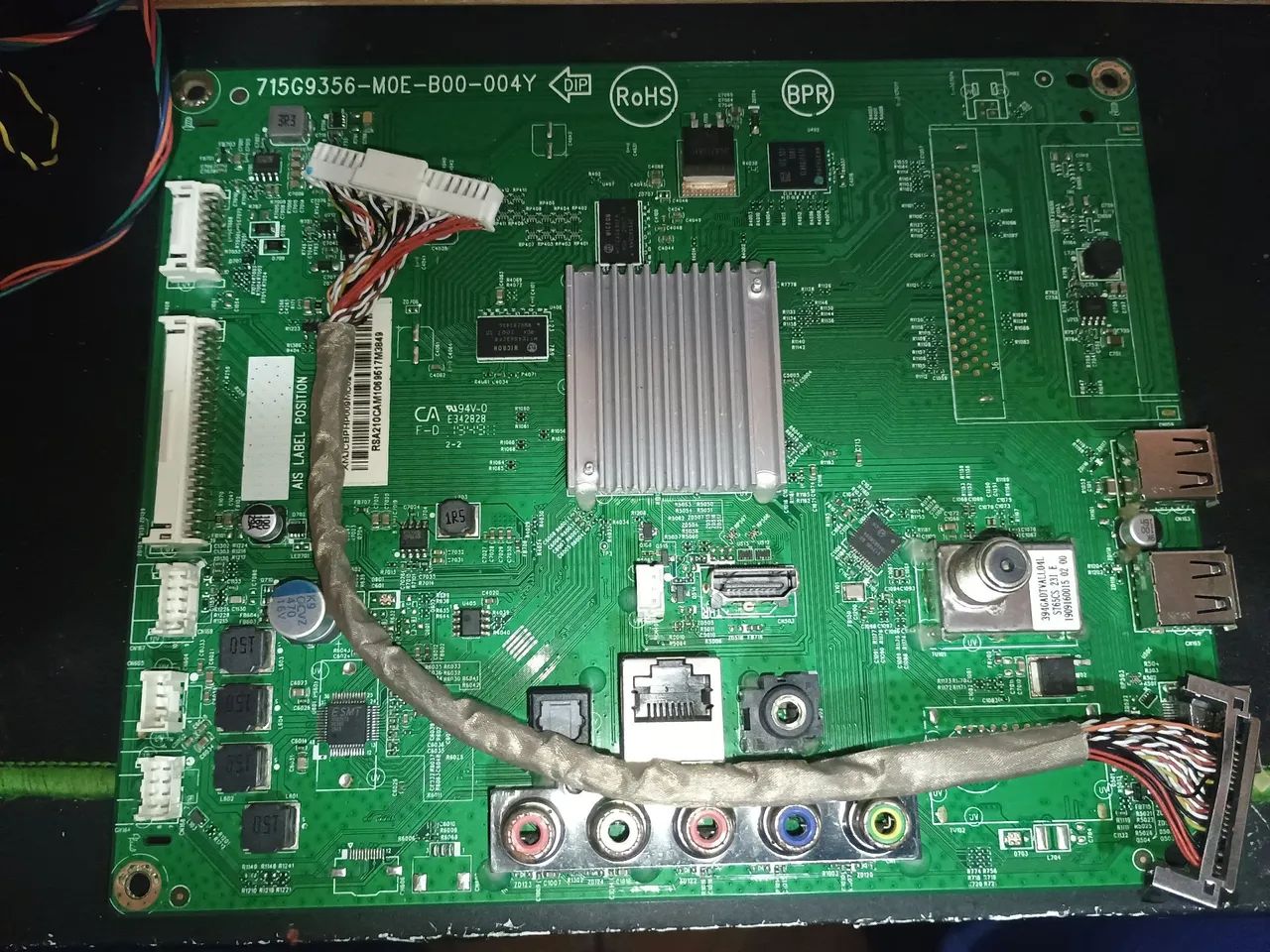 Placa principal e fonte tv Philips 43PFG5813/78 tudo como na foto. - Foto 2
