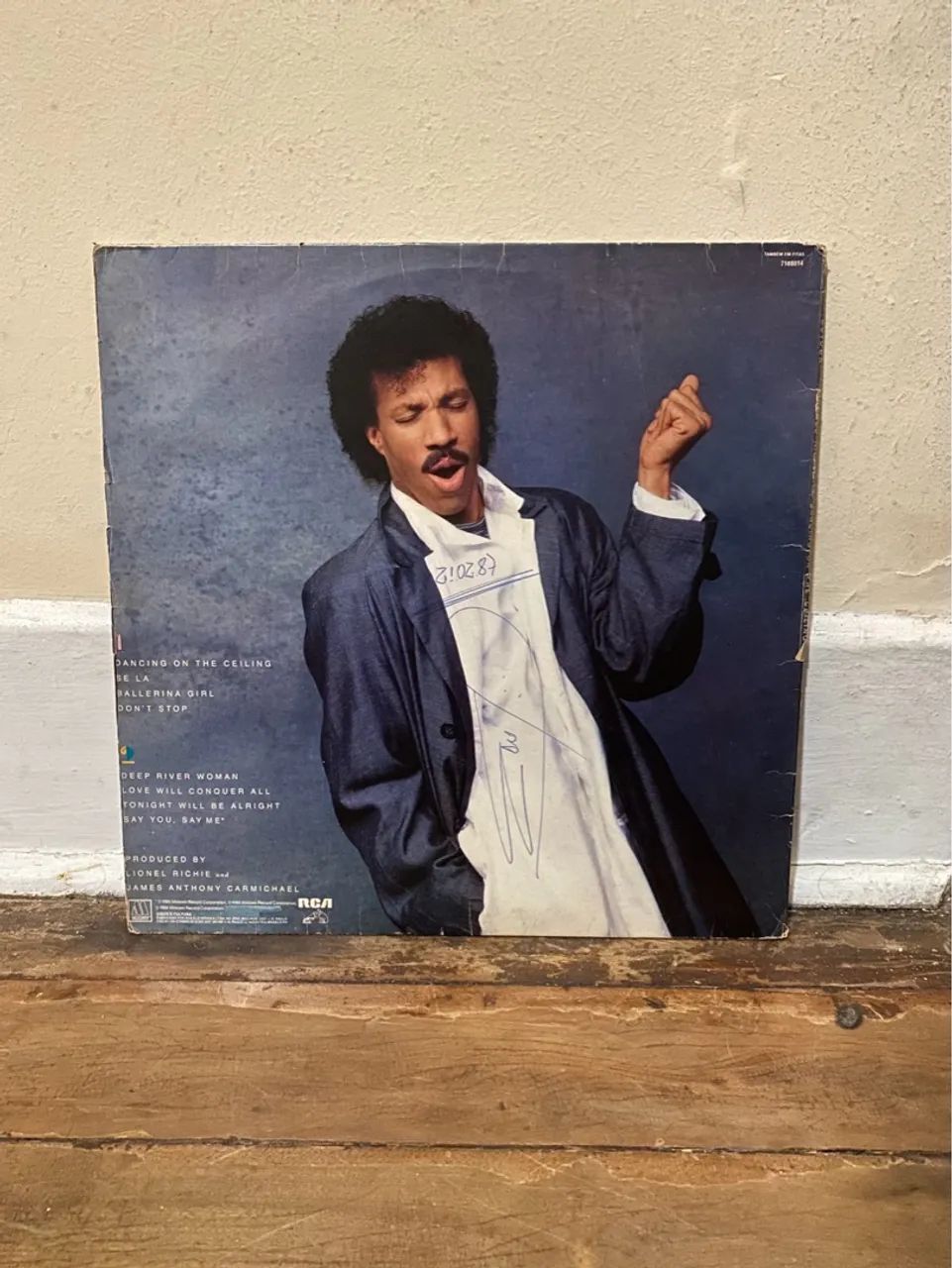 Vinil LP Lionel Richie - Dancing On The Celing - Foto 2