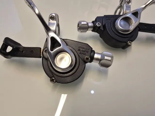Par de Trocadores marcha Shimano XTR M970  3x9 velocidades  - Foto 3