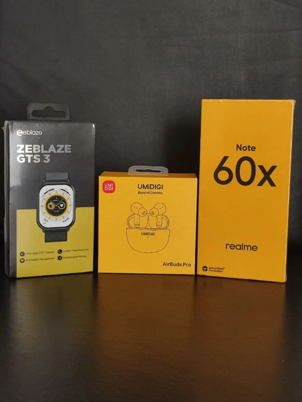 Combo Realme Note 60X, Zeblaze GTS3, Umidigi AirBuds Pro - Foto 5