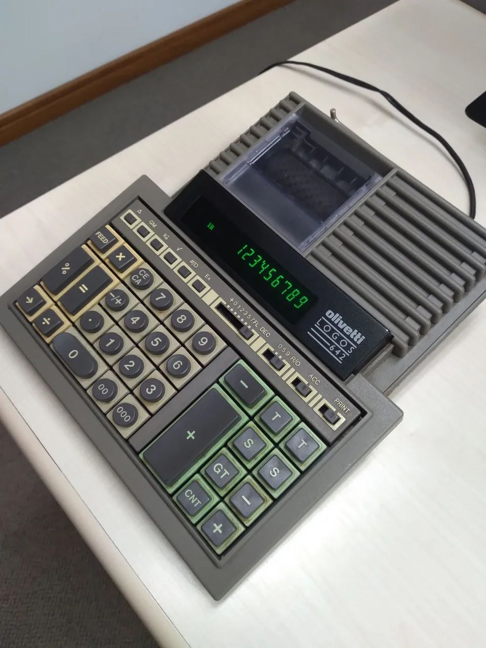 Calculadora Olivetti Logos 642 com Impressão e Display - Foto 4