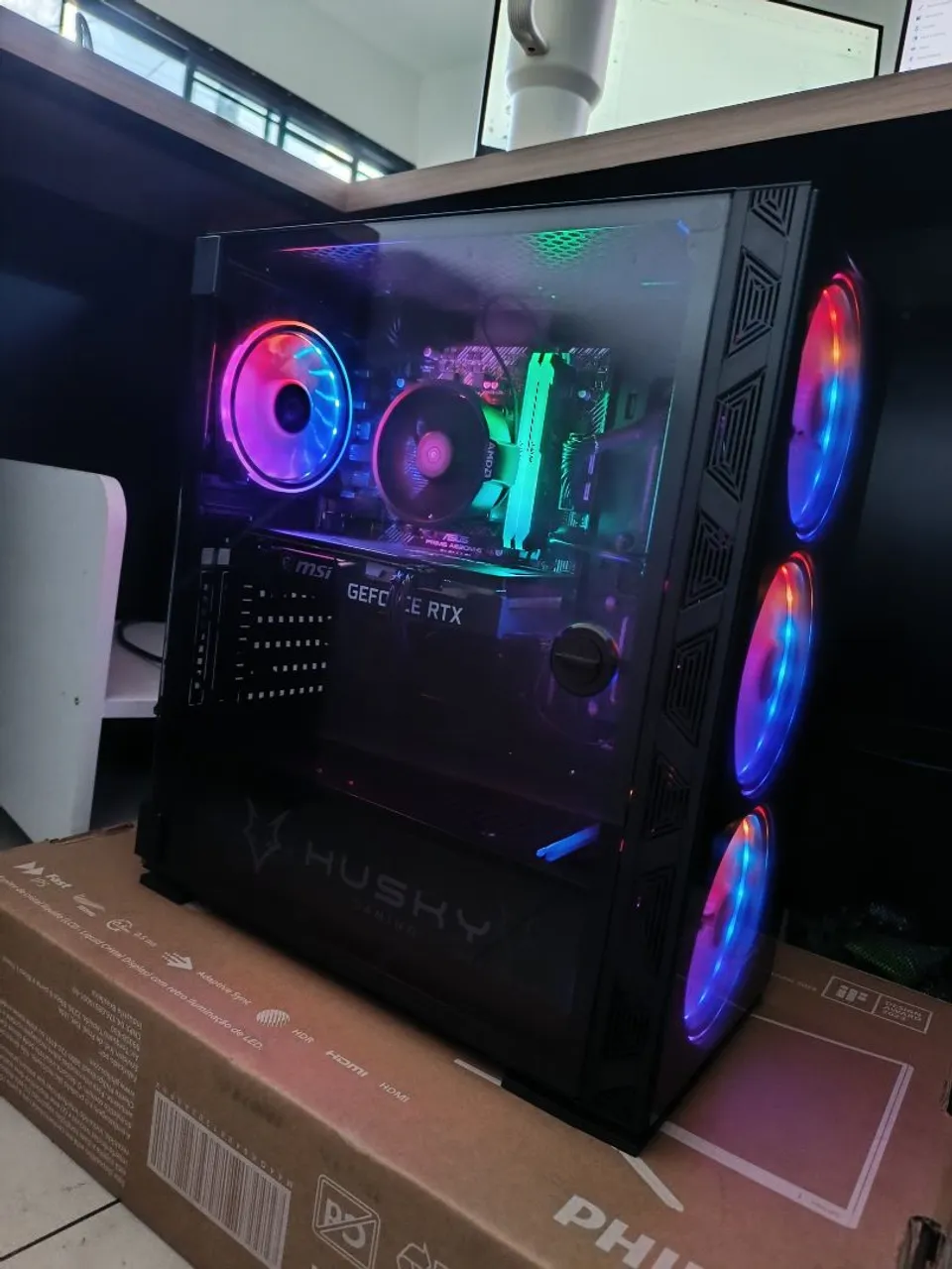 PC Gamer R7 5700G 3060 12GB 32RAM