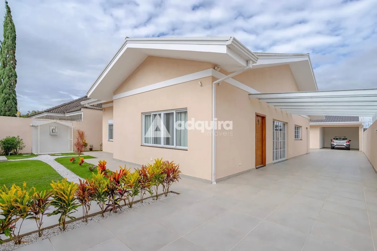 Casa à venda, Jardim Carvalho, Térrea, 2 suítes, Ponta Grossa, PR