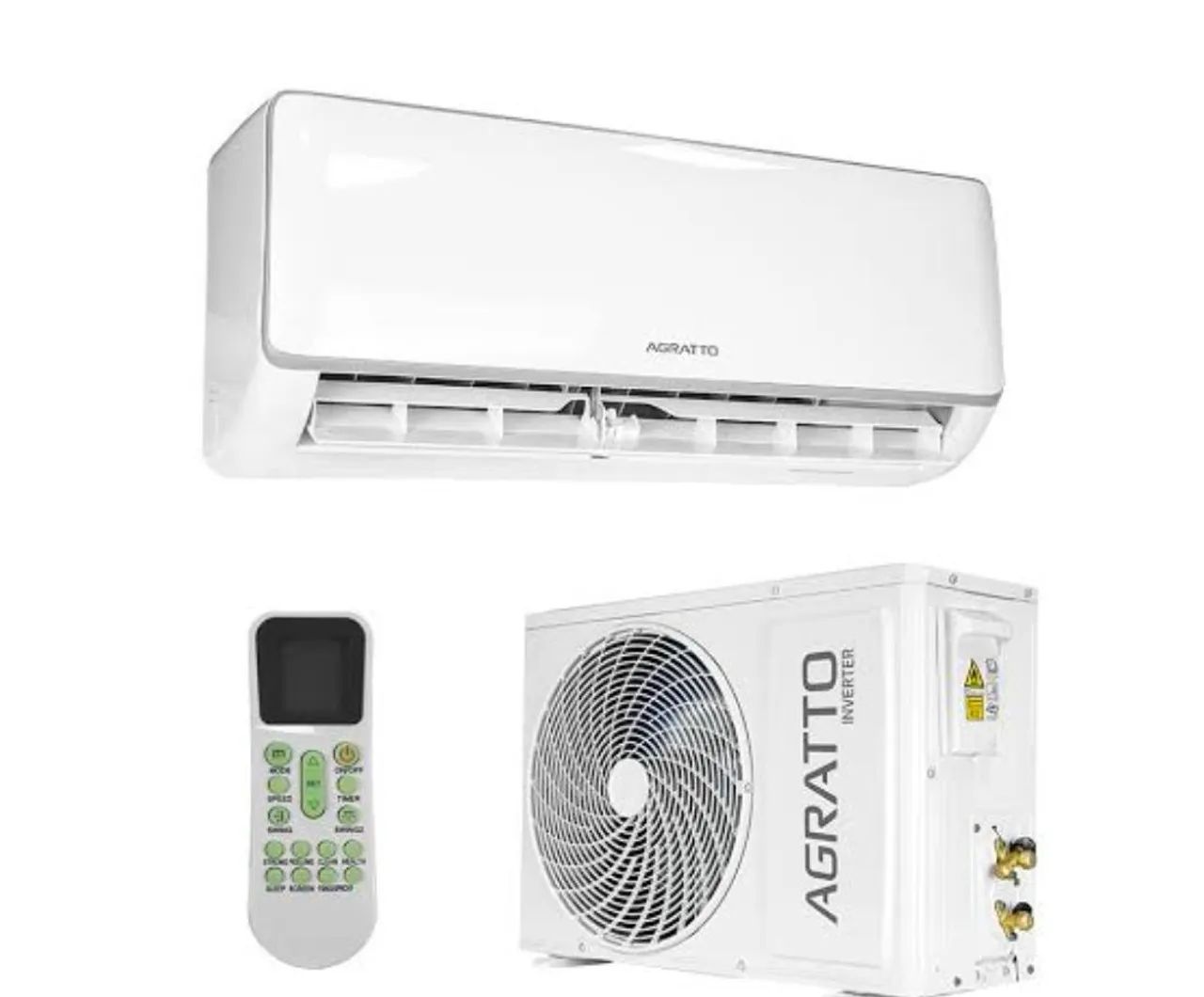 Ar Condicionado Split Inverter Agratto 9000 BTUs Frio 220vts