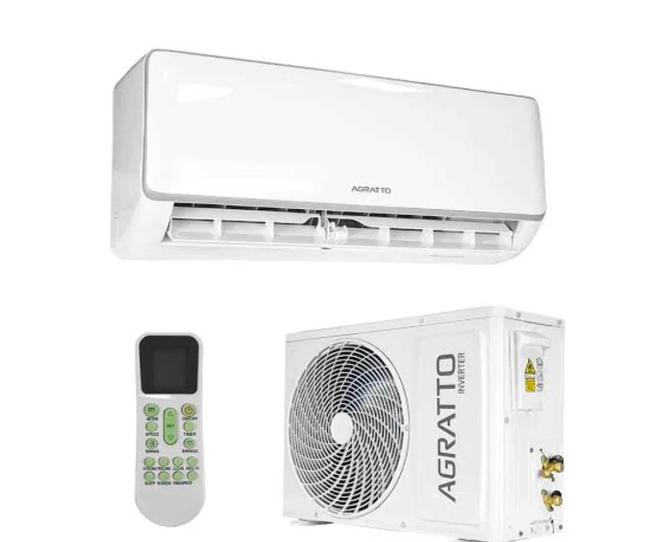 Ar Condicionado Split Inverter Agratto 9000 BTUs Frio 220vts