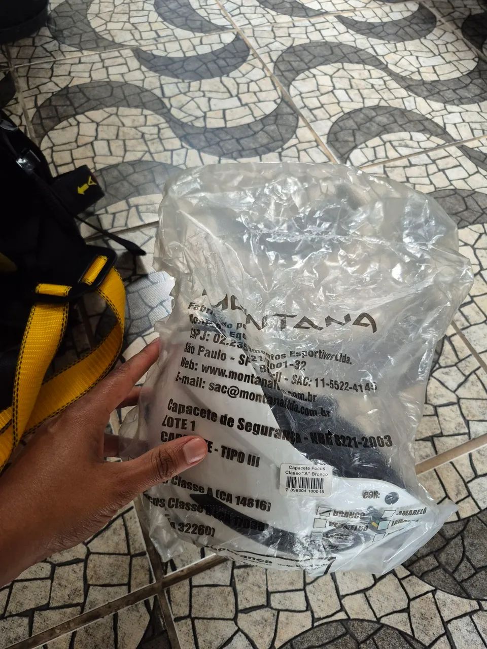 Kit Cinturão paraquedista+talabarte+ capacete. Aceita cartão - Foto 5