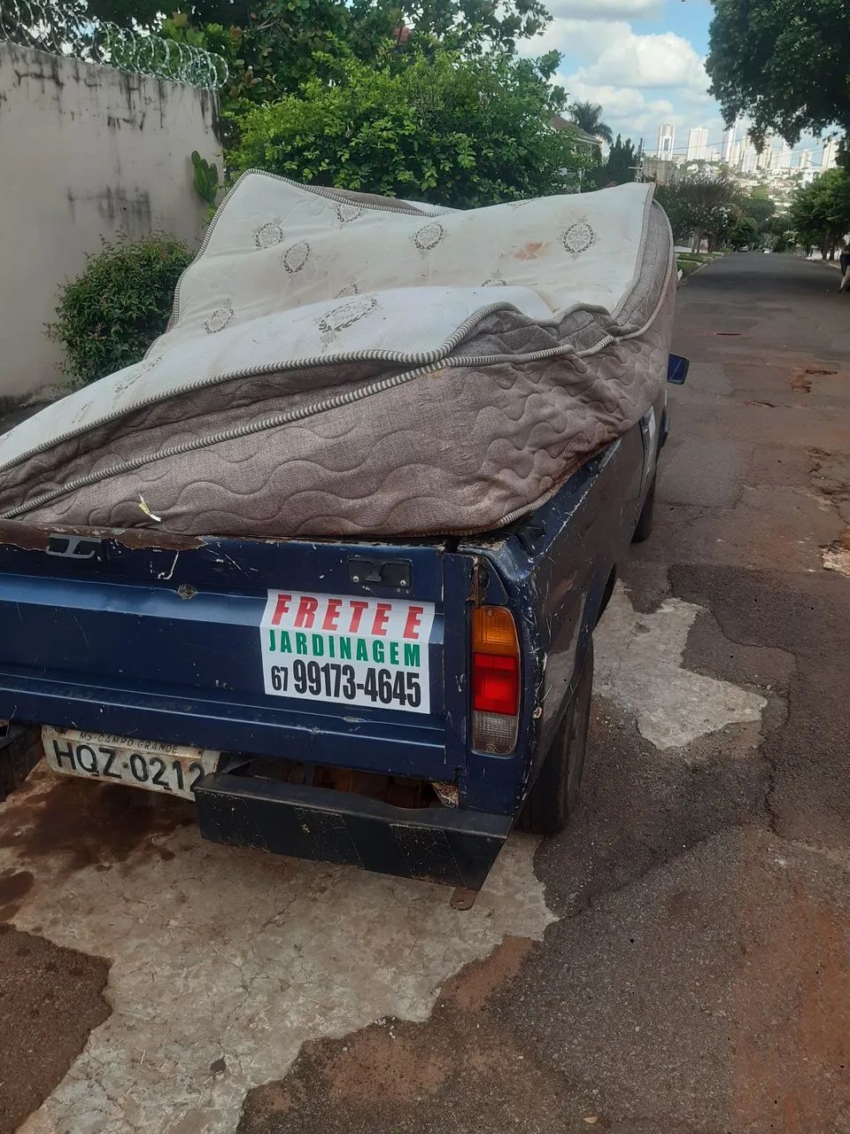 Colchão e móveis velhos faço descarte correto e sustentável 