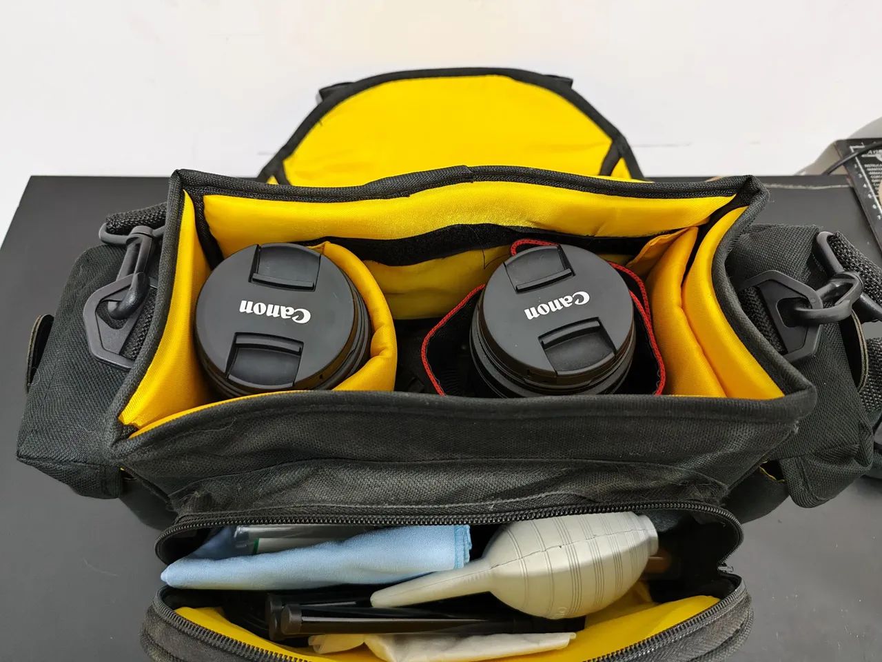 Kit câmera Canon t6 completa ótimo estado - Foto 2