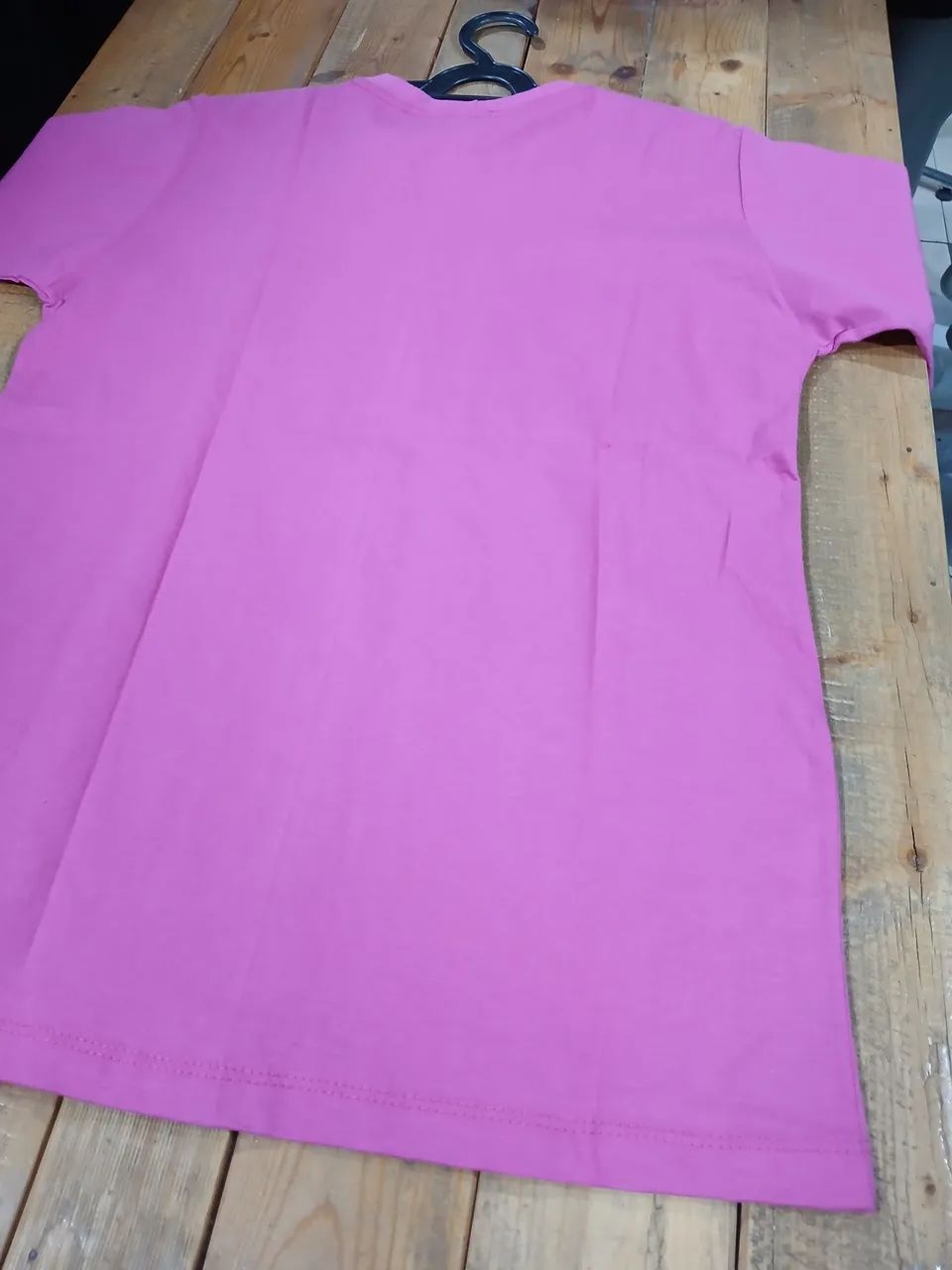 Camisas Maculina d Haleryquinn rosa - Foto 3