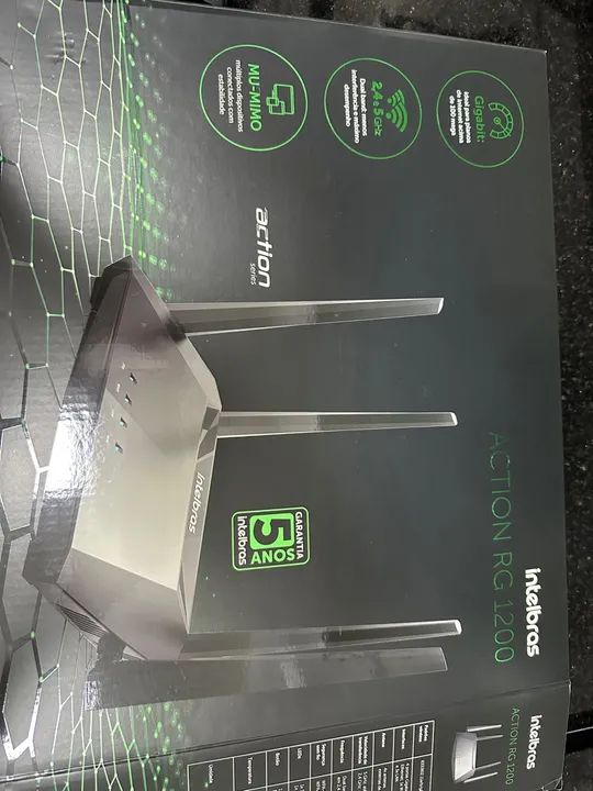 Roteador Intelbras Action 1200 Wi-Fi rápido e confiável - Foto 2
