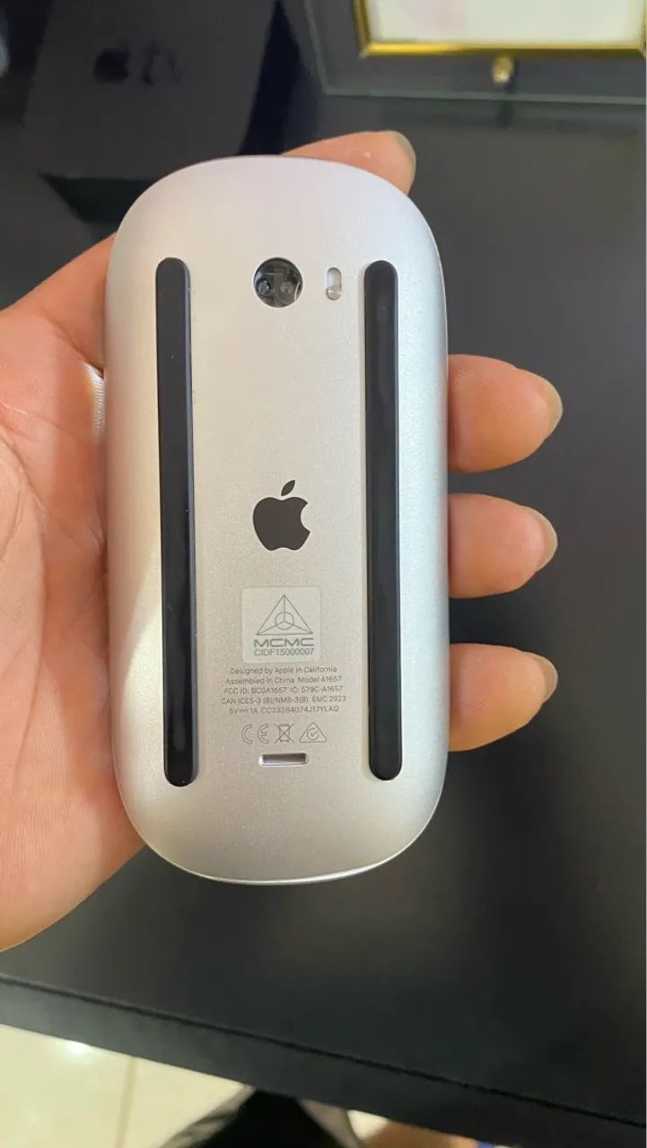 Mouse sem fio Apple Magic Mouse 2 - Branco - Foto 5