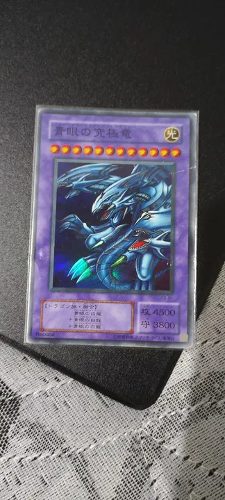 Carta Yugioh Blue Eyes Ultimate dragon japonês original card
