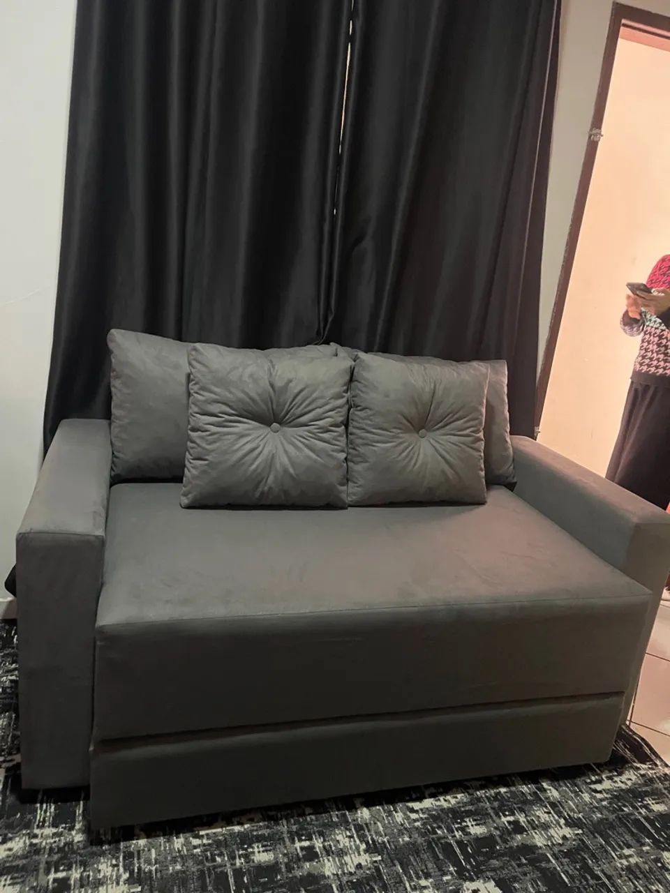 SOFÁ CAMA CASAL, 2 lugares, PAGUE na ENTREGA! - Foto 5