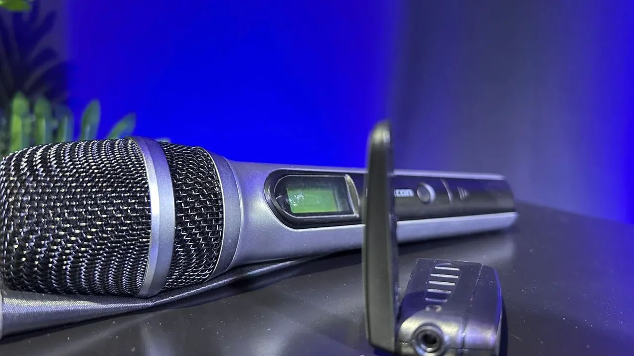 Microfone Sem Fio Profissional Reportagem 64220031218817120