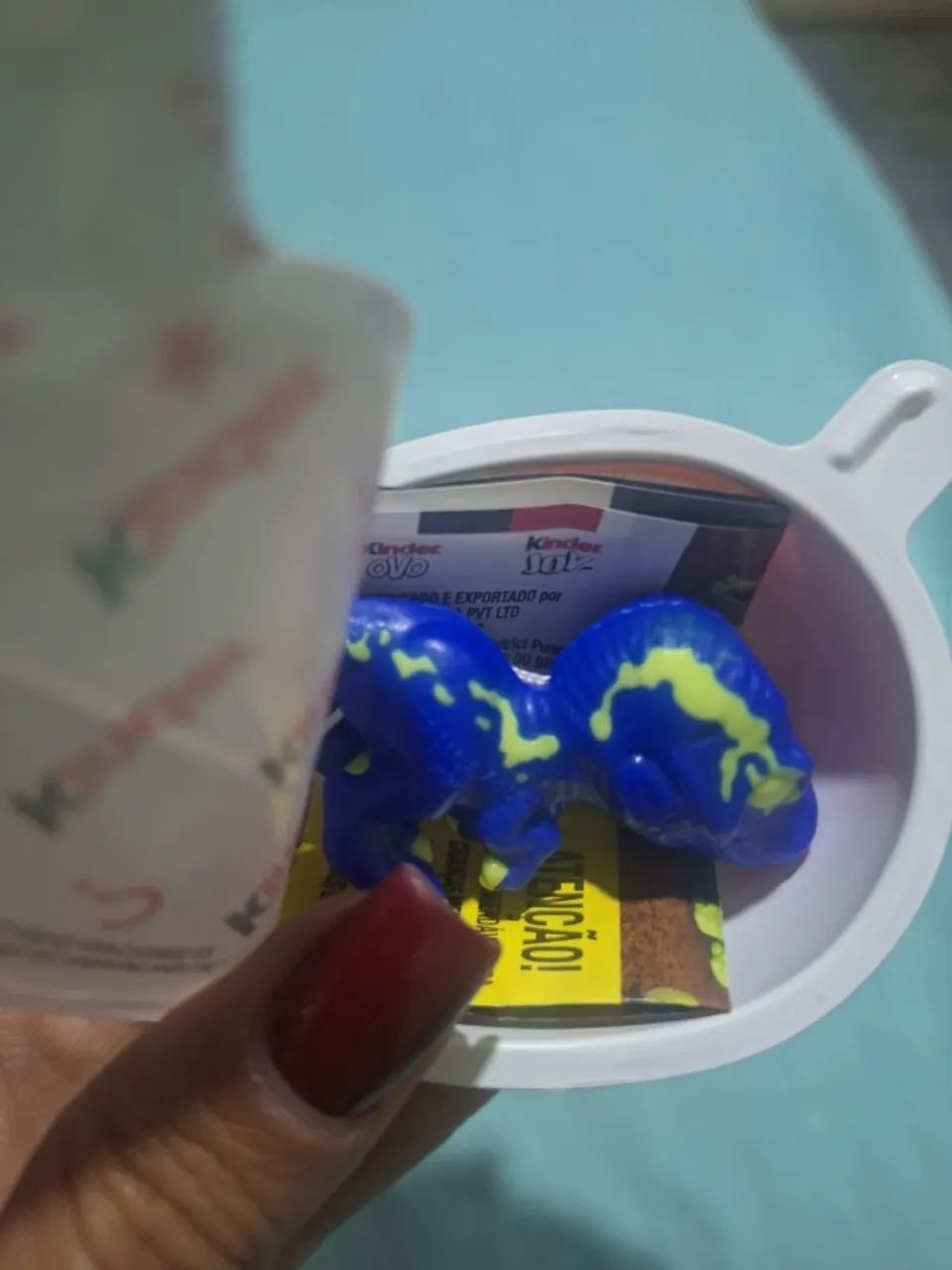 kinder joy funko jurassic park - dinossauro - Foto 2