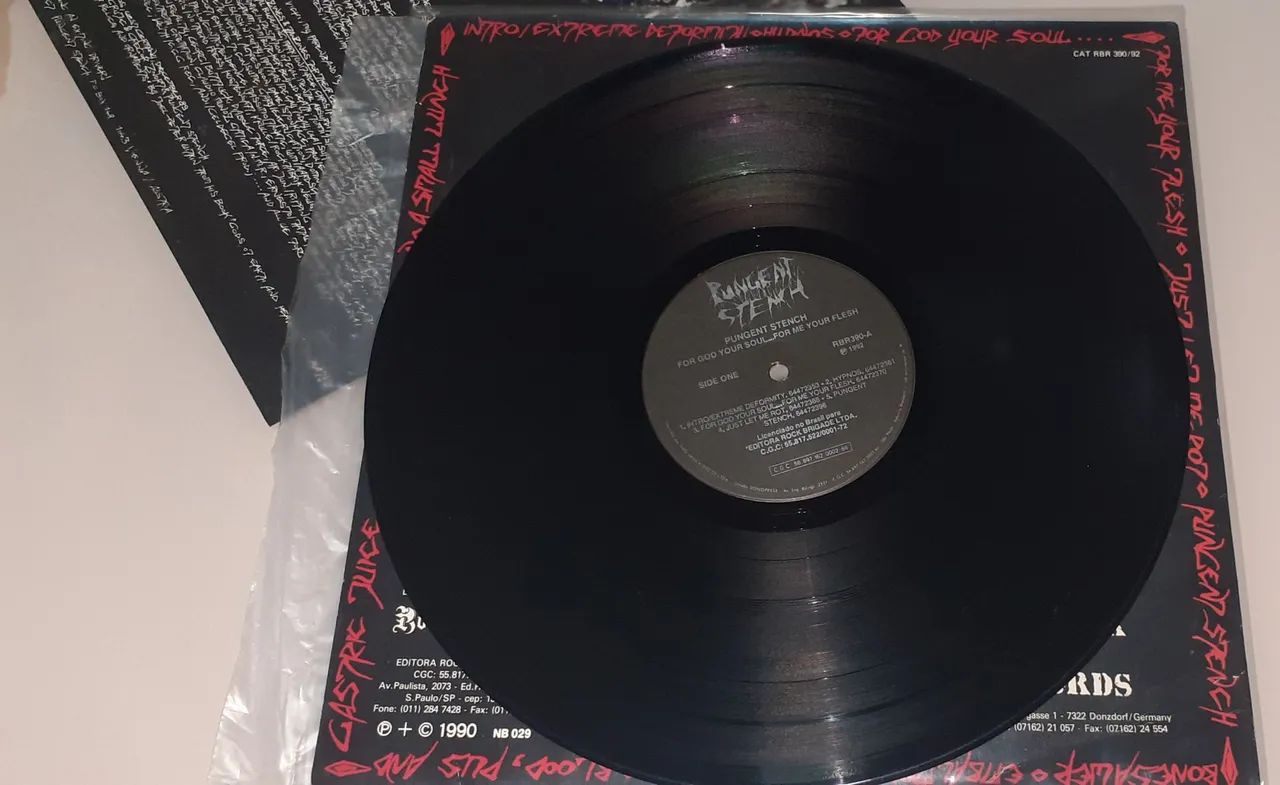 Discos de Vinil: Pungent Stench For God Your Soul... For Me Your Flesh - Foto 5