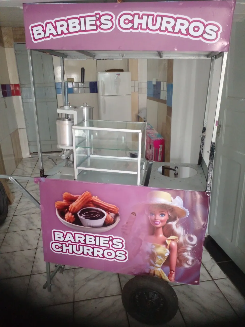 Carrinho de Churros Barbie - Oportunidade de Negócio!