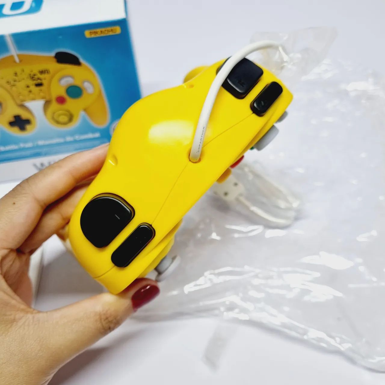 CONTROLE WII U PIKACHU-HORI - Foto 5