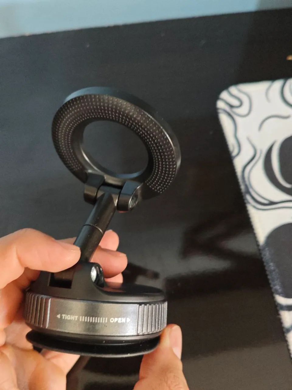 Suporte de pressão com imã para celular  - Foto 3