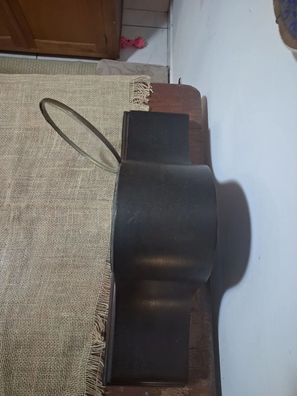RELÓGIO JUNGHANS ALEMÃO DE MESA ANTIGO - Foto 3