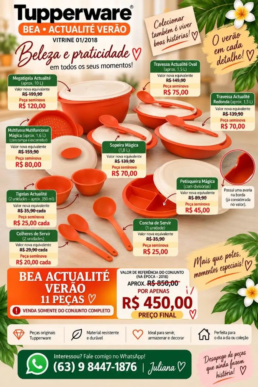 Tupperware seminovos