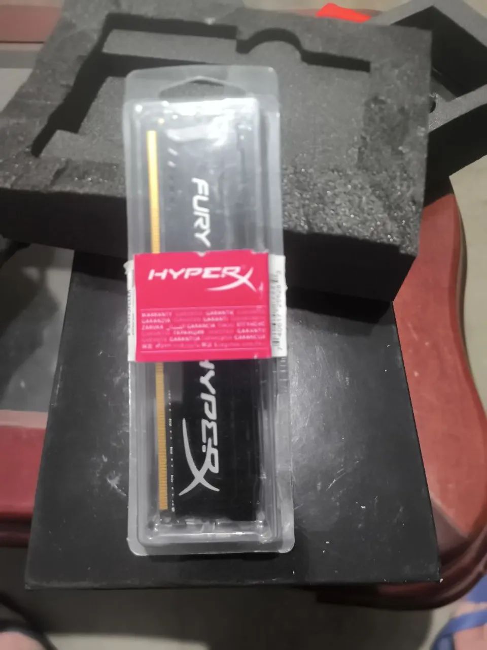 Memória RAM HyperX Fury 8GB DDR3 para Desktop