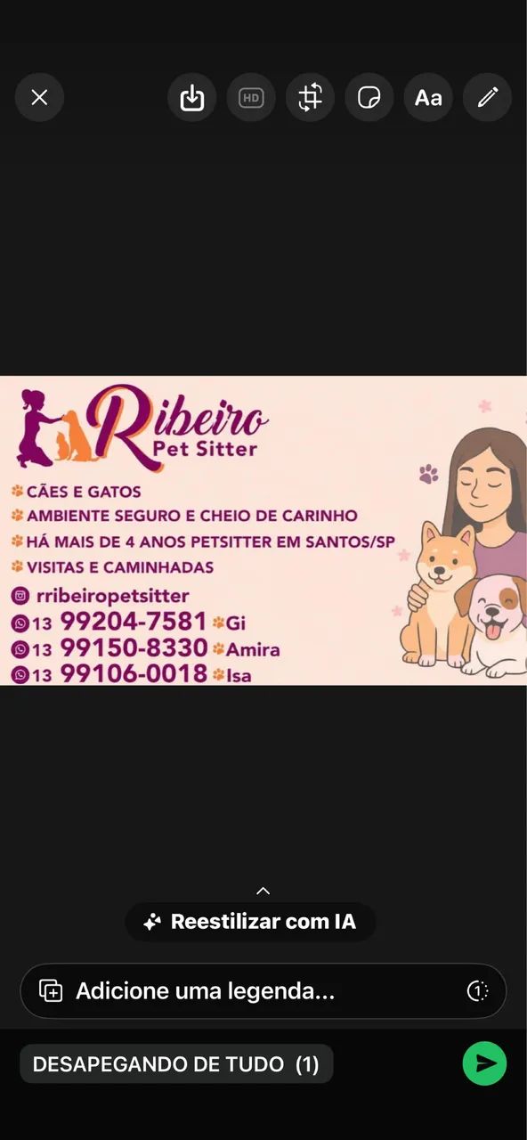 Petsitter em Santos 