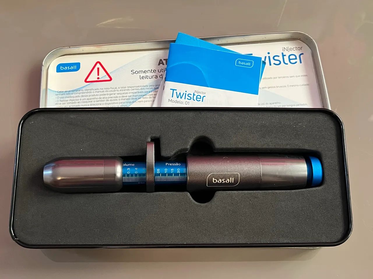 CANETA PRESSURIZADA TWISTER INJECTOR - Foto 2