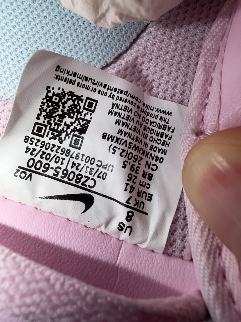 Air force 1 x NOCTA PINK FOAM - Foto 5