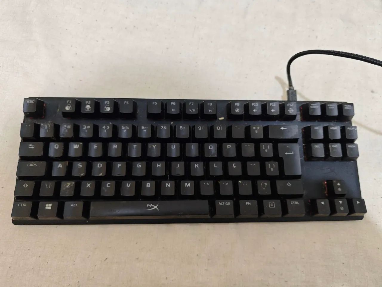 Teclado hyperx alloy origins core, switch Red. - Foto 2