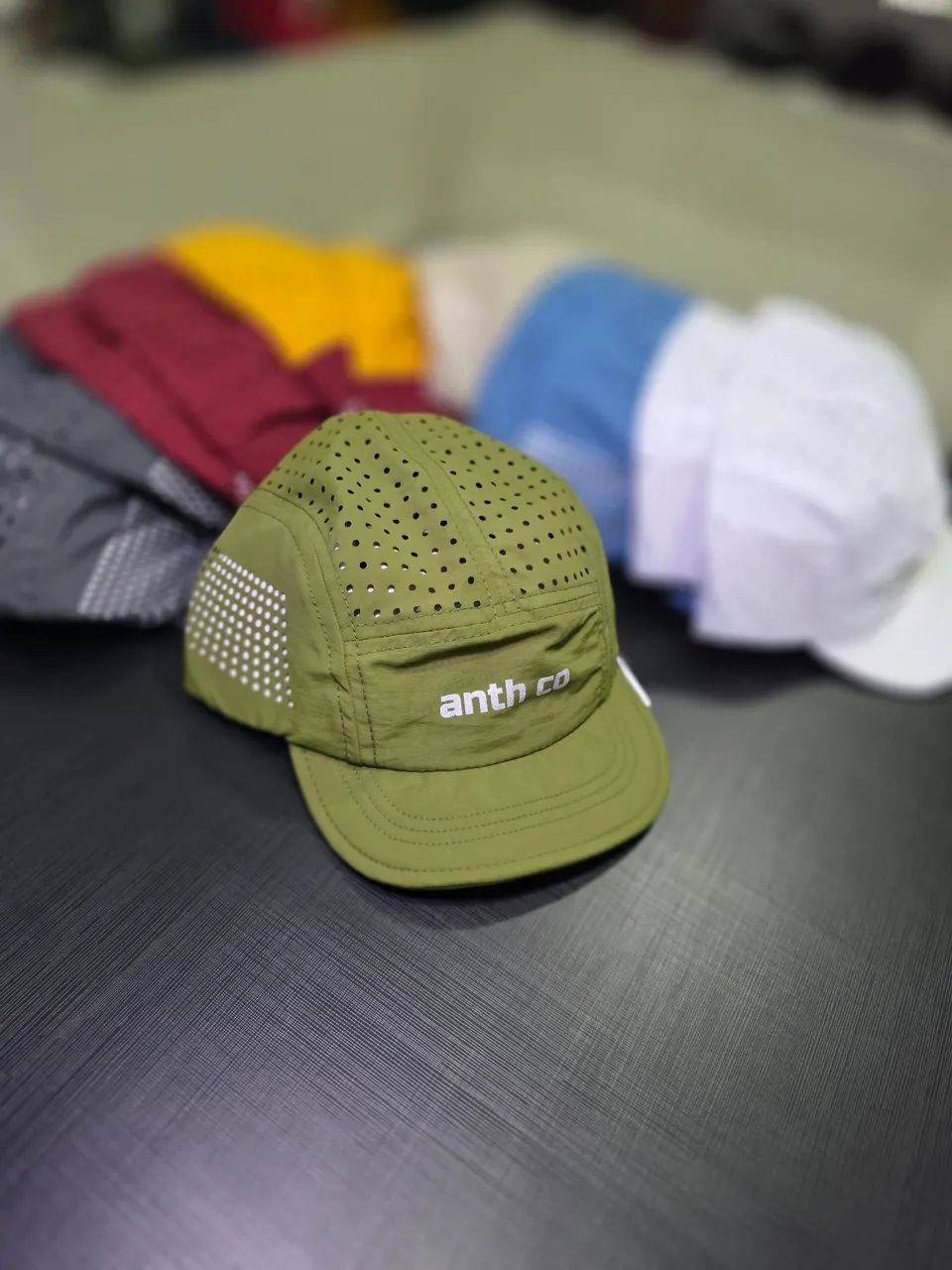 Boné Runner da Anthco <br><br>BONÉ FIVE PANEL ESTILO VINTAGE FRESH  (ABA FLEXIVEL MENOR)