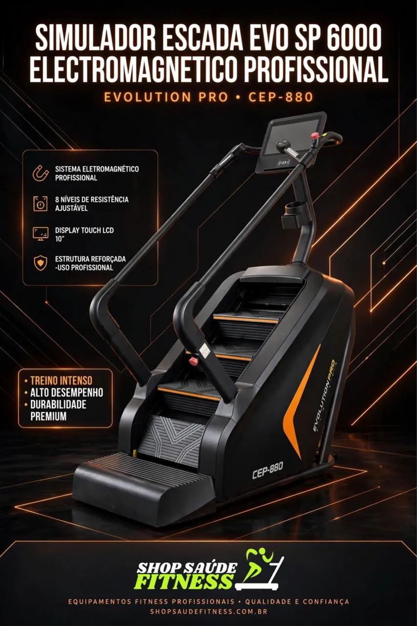 Simulador de escada eletromagnética PRO EVO SP6000