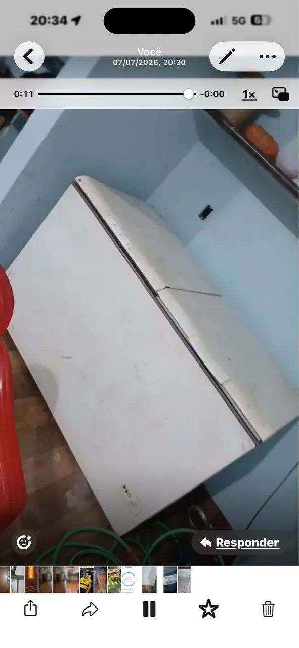 Freezer horizontal