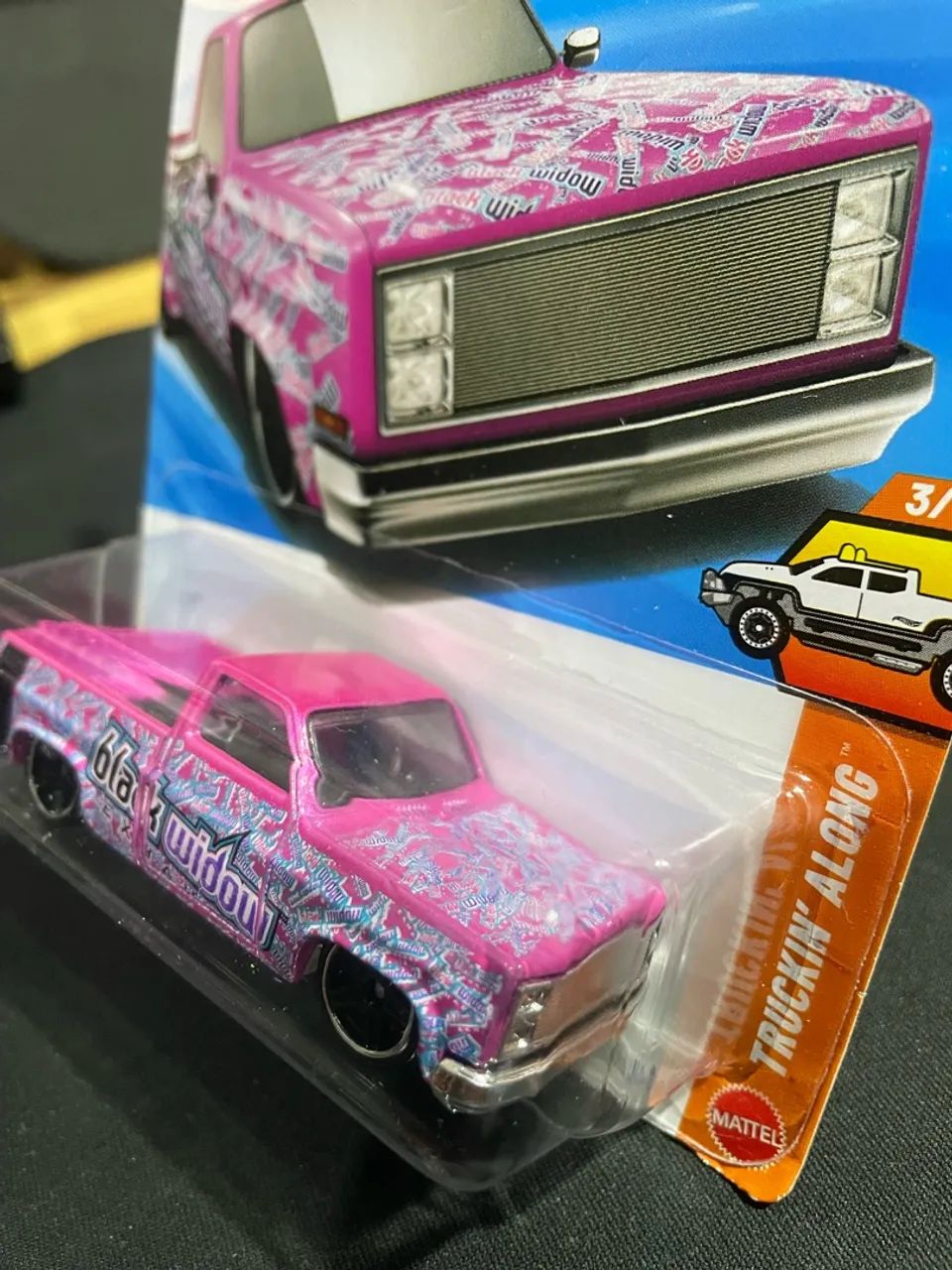 83 Chevy Silverado brack window hotwheels  - Foto 2