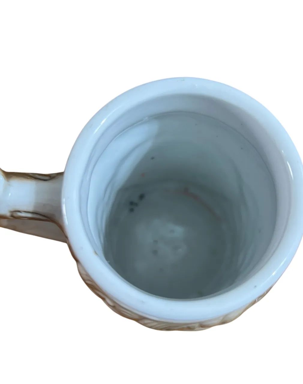 ANTIGA CANECA DE CHOPP EM PORCELANA SEM ESTAMPA - Foto 3