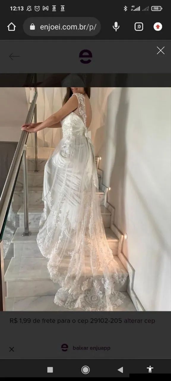 Vestido de noiva  - Foto 2